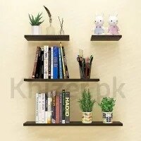 Floating Shelves Set of 4, Wall Mounted Storage Shelves for Bedroom/Living Room/Kitchen