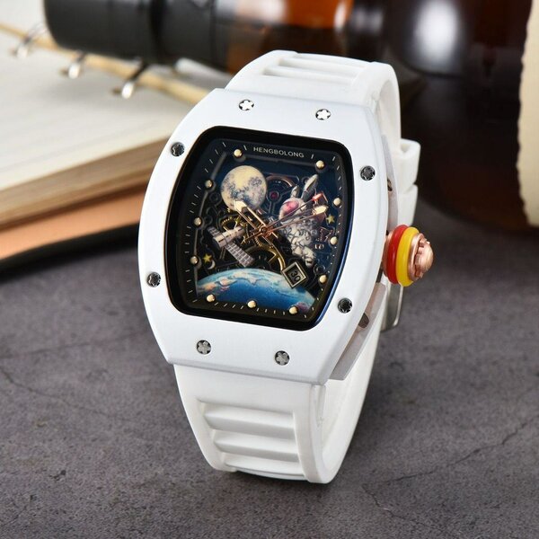 Montre unisexe design spatial