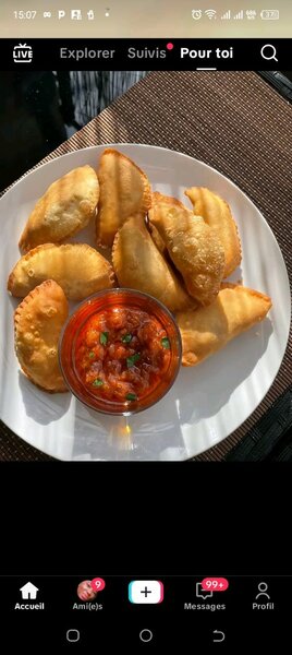 Pastel au poisson -fromage