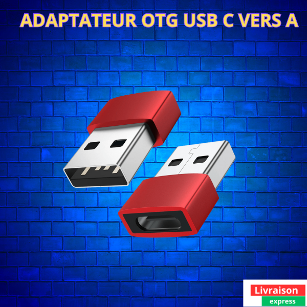 Adaptateur OTG USB C vers A