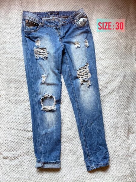 Thrift jeans