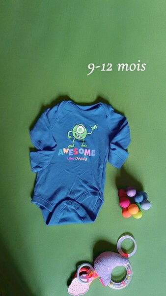 Body bébé 9-12 mois