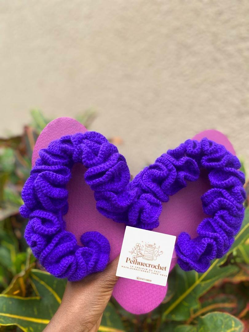 Bikini crochet coloré