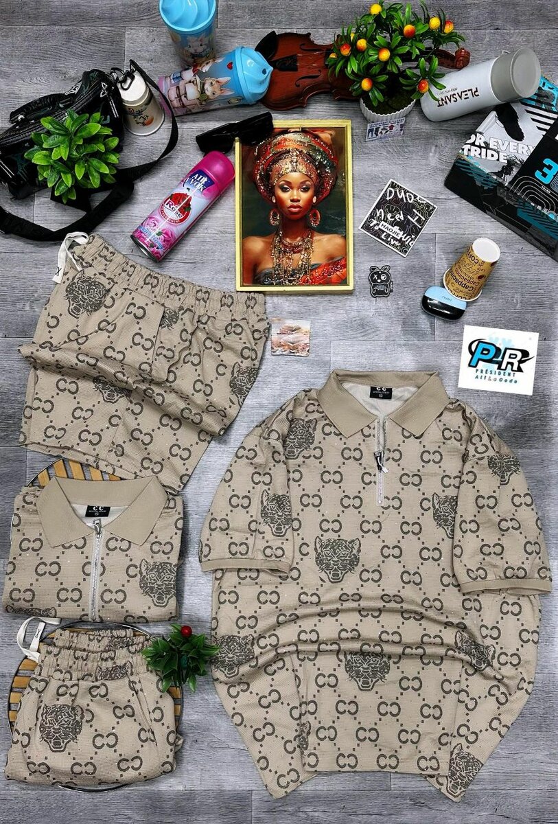 Ensemble Polo et Shorts Motif