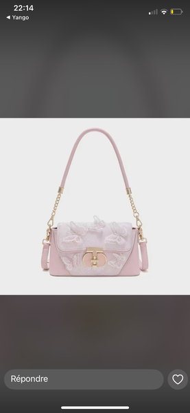 Sac à main chic floral