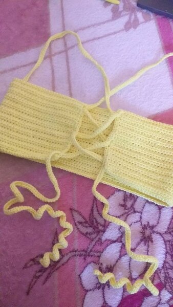 Top crochet ajustable