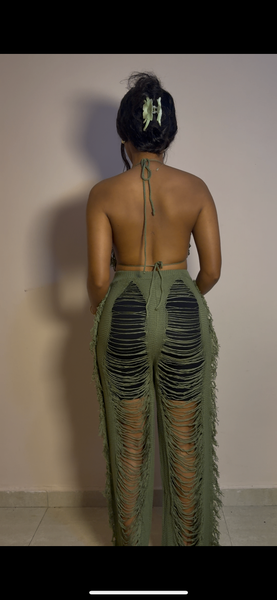 Ensemble chic déchiré