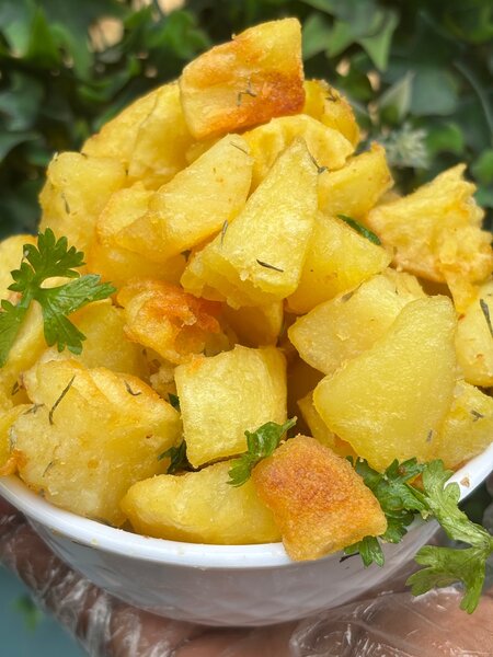 Pommes de terre sautées poulet