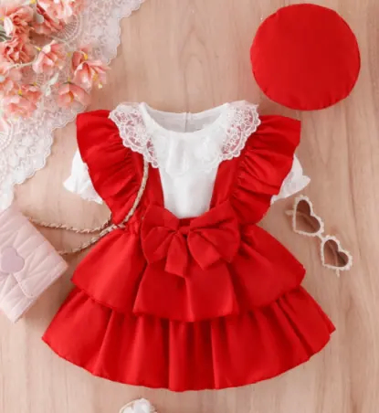 Robe bébé 6-24mois dentelle