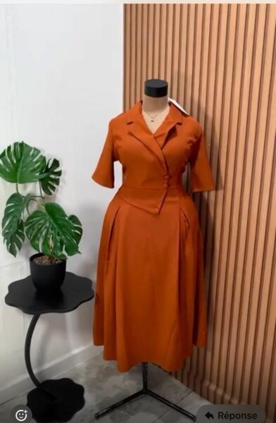 Robe évasée élégante