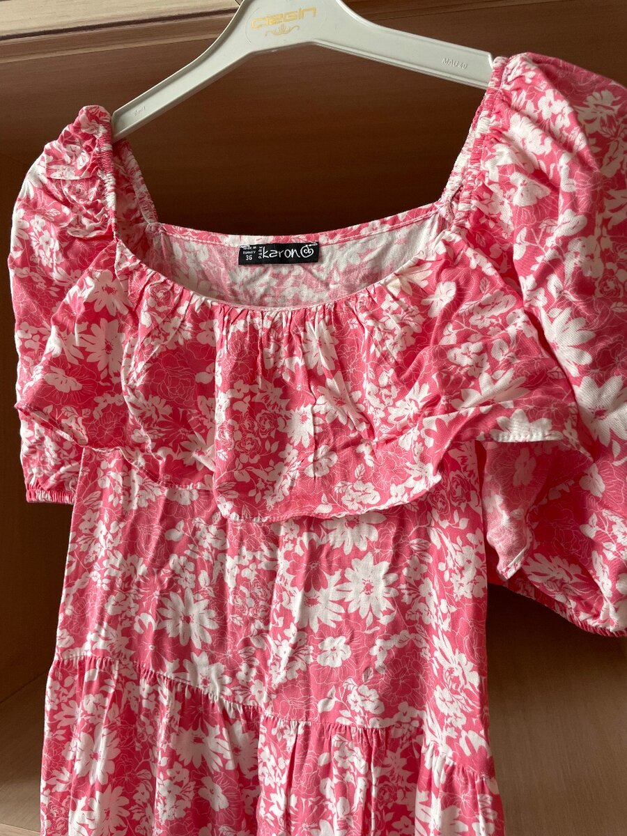 Платье летнее, из турецкого штапеля