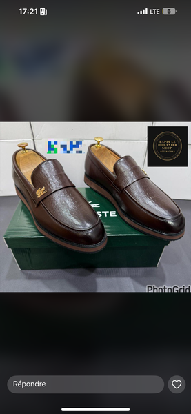 Mocassins élégants en cuir