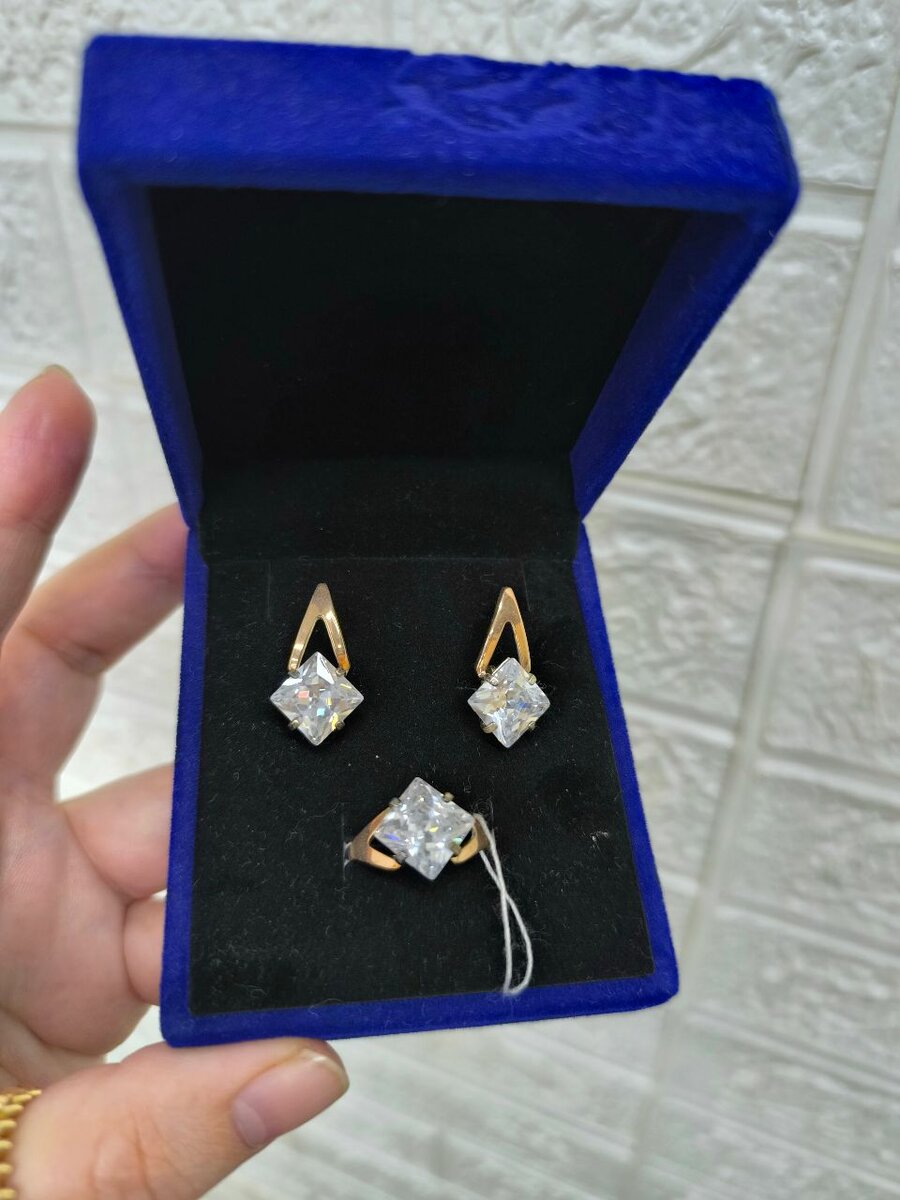 Серебряный комплект