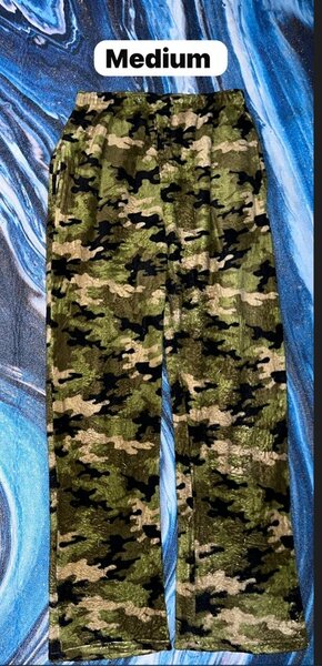 Women's cozy camouflage pajama pants