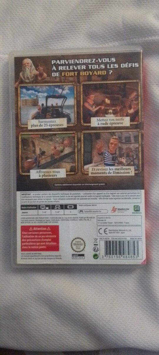 Fort Boyard Nouvelle Édition Switch