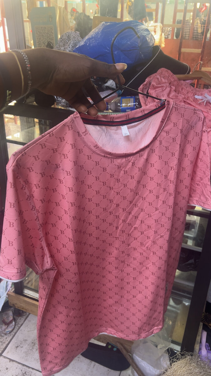 Stylish Pink Pajama Set