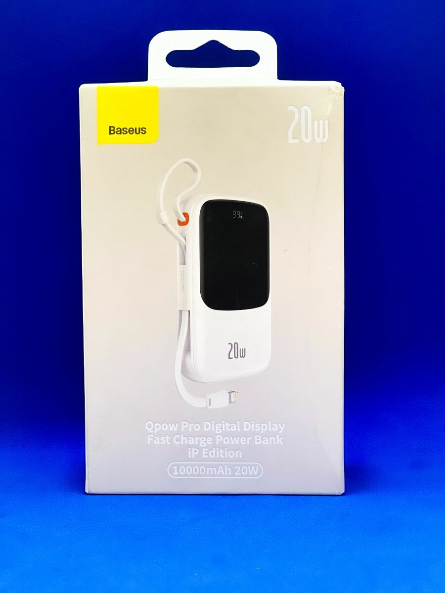 Baseus Qpow Pro Digital Display Fast Charge Power Bank 10000