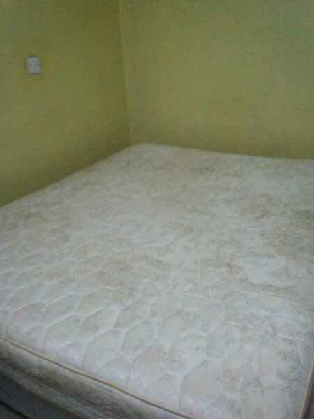 Queen sized bed with mattress