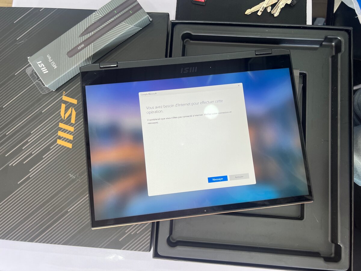 MSI Summit E13 Flip Evo 2 en 1 Intel Core i7 1TB 32gb tactil