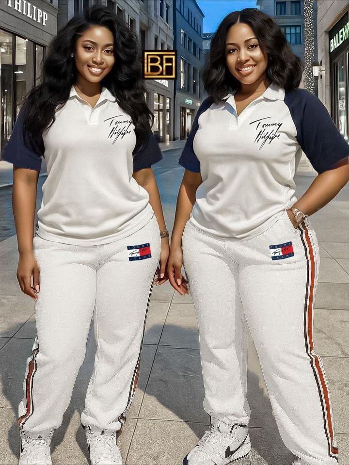 Ensembles pantalons et haut or