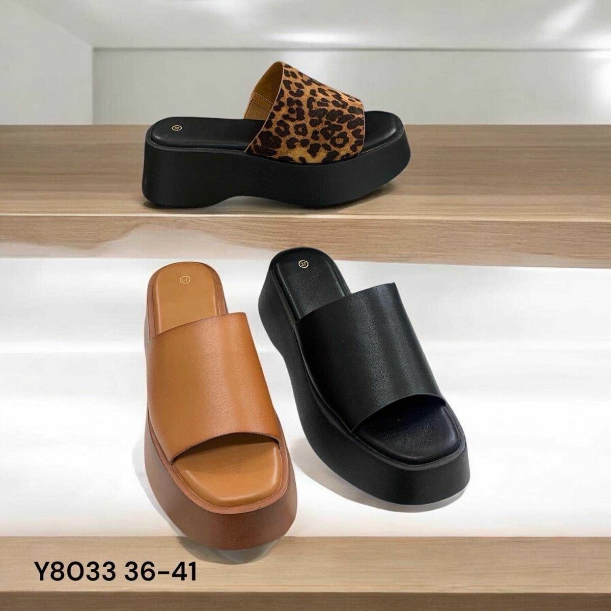 Chaussure chic compensées 5cm