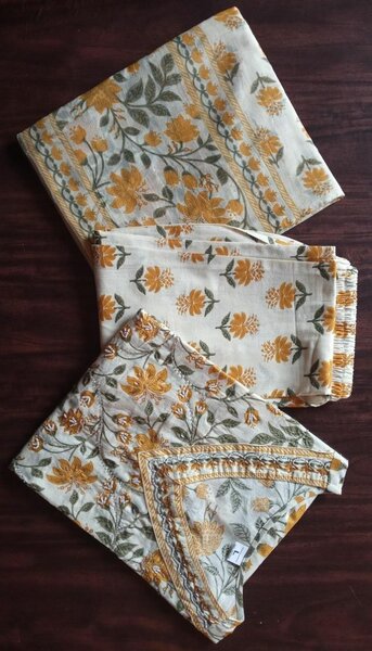 Cotton 3 Peace Suit