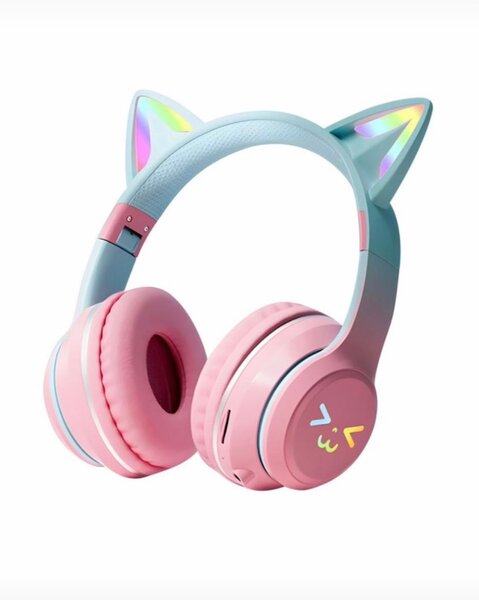 Wireless Headset with Disco LED