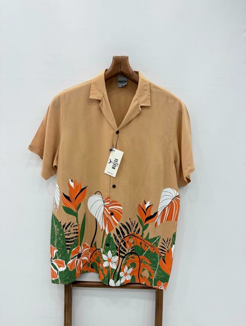 Chemise Hawaïenne à Motif Floral