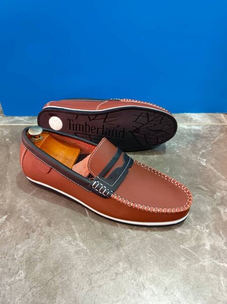 Mocassins en cuir pour hommes