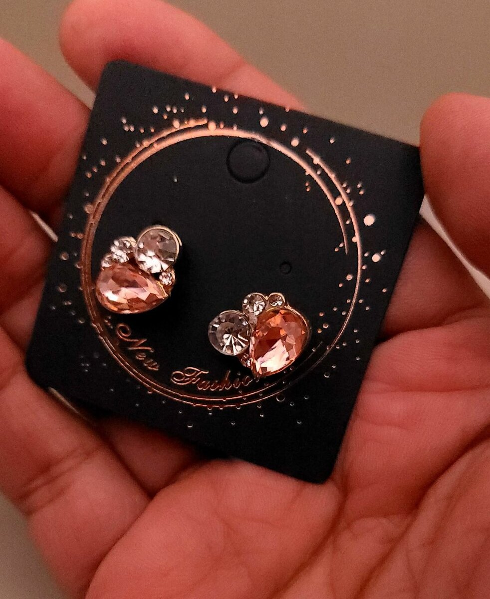 Multi stone Stud Earrings