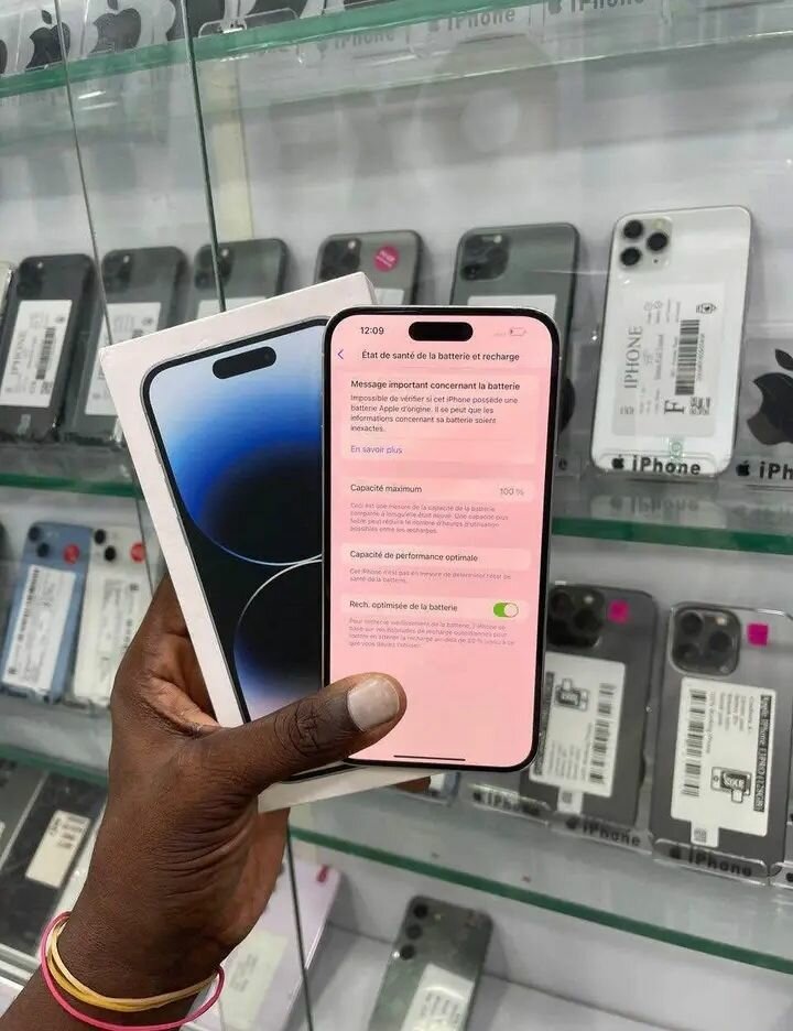 iPhone Pro Max Blanc 256Go