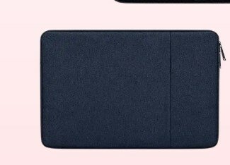 Sac d'Ordinateur , pour MacBook , HP , Dell , Lenovo, Acer bleu