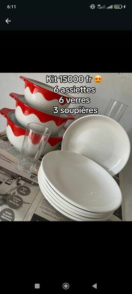 Soupière en porcelaine