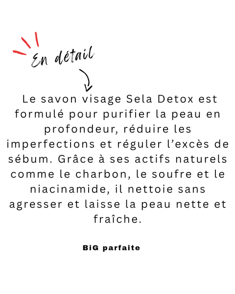 Savon Visage Détoxifiant Sela