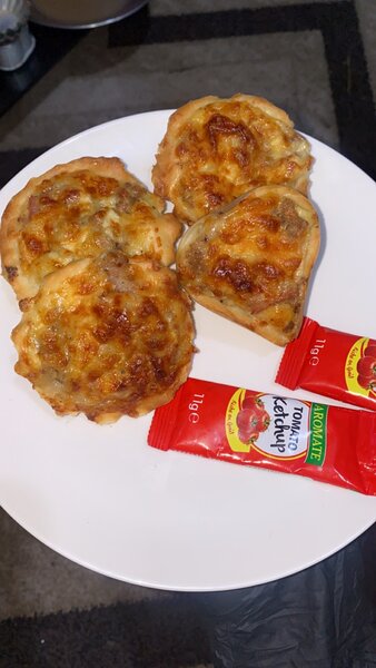 Mini quiche viande hachée