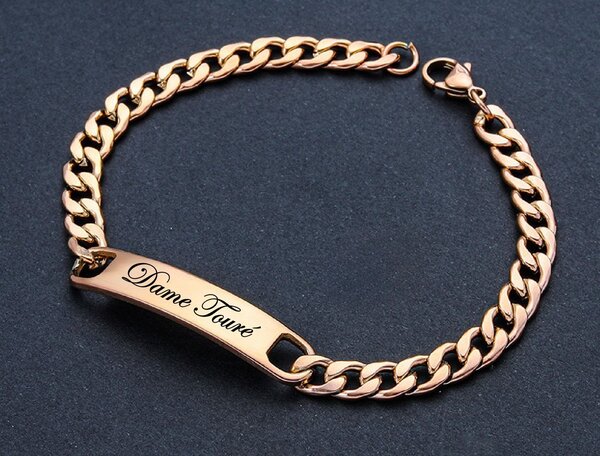 Bracelet en Inox personnalisé