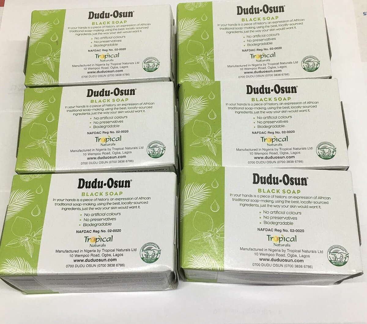 Savon noir Dudu Osun