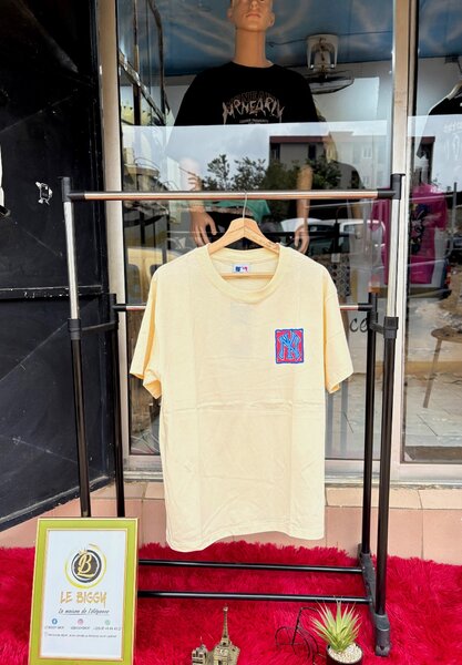 T-shirt MLB Yankees Beige