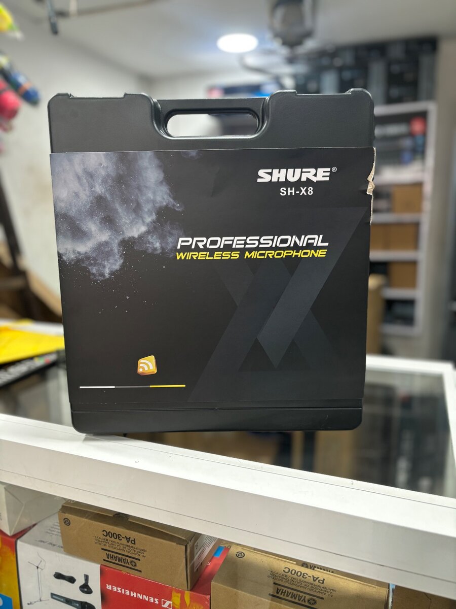 Micro baladeur shure