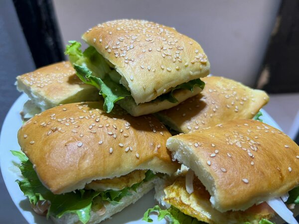 Mini burgers gourmands