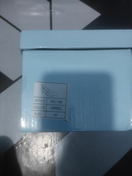 Escarpins verts élégants