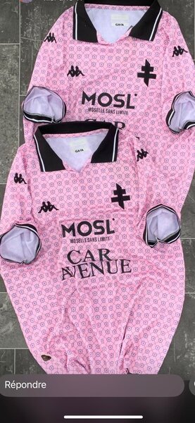 Maillot de rugby rose hommes
