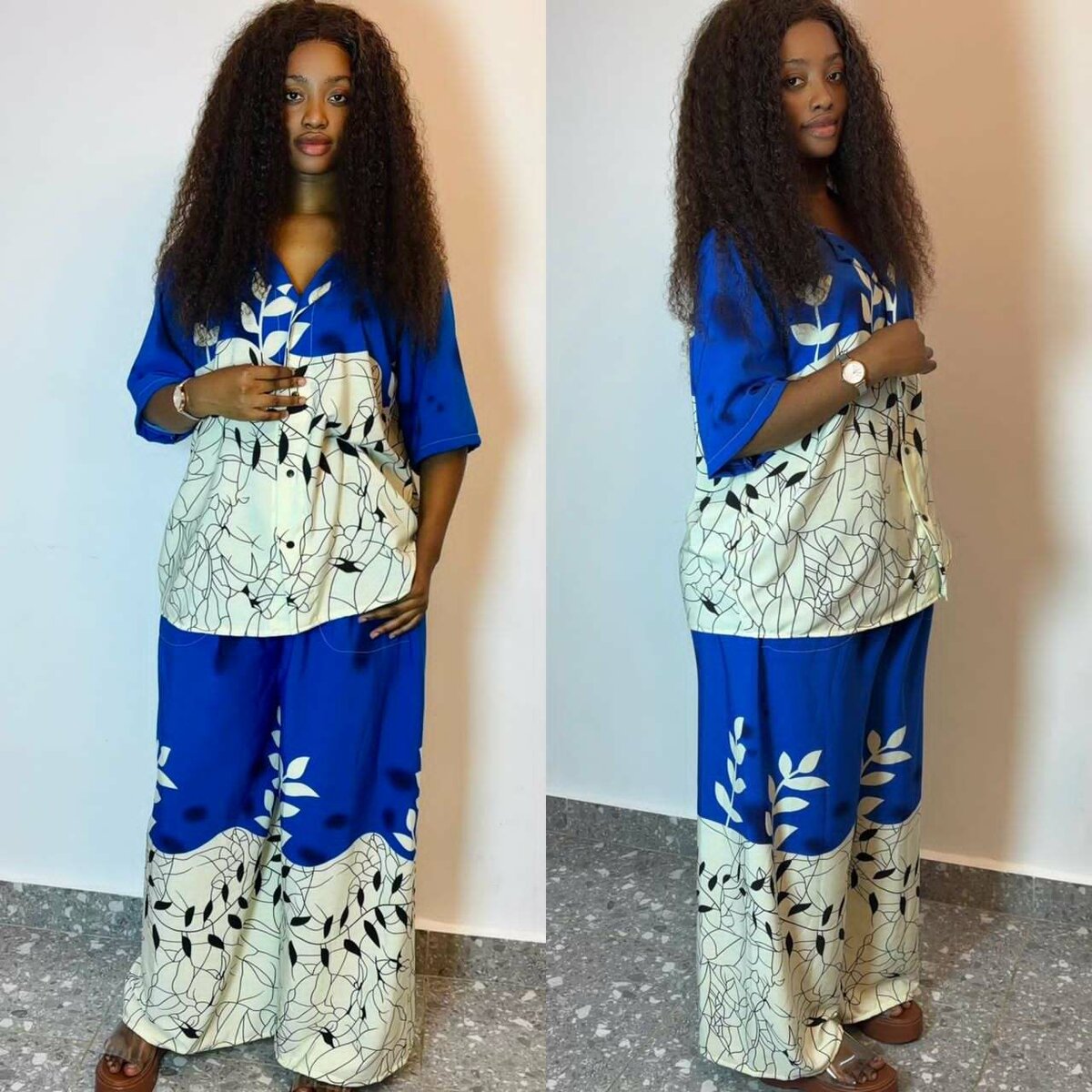 Ensemble Femme en Ankara Stylé