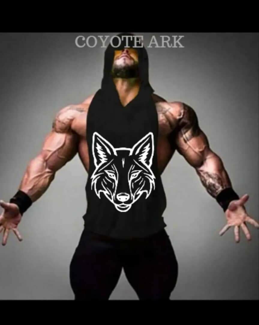 Coyote Armless Hoodie