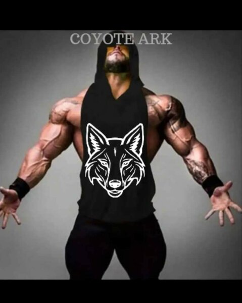 Coyote Armless Hoodie