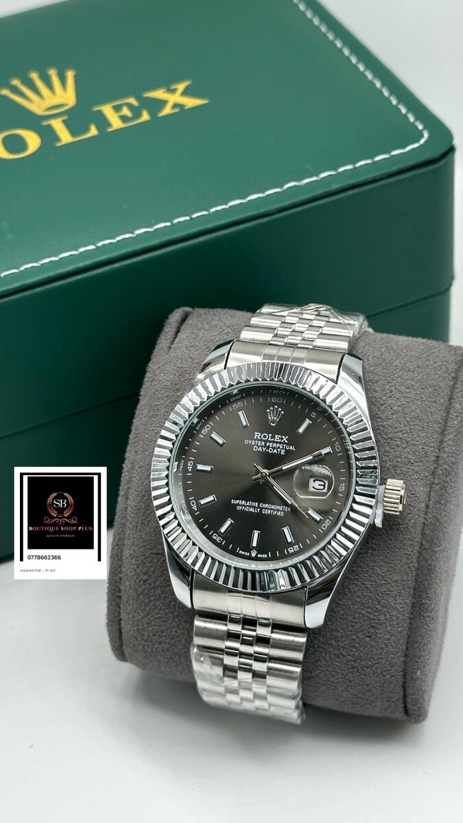 Montre rolex avec accessoires