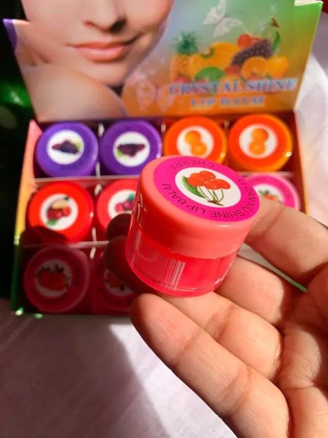 Baume à lèvres fruité brillant