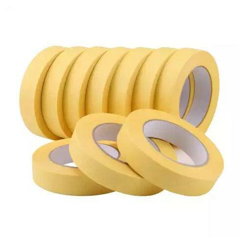 Ruban adhésif jaune professionnel