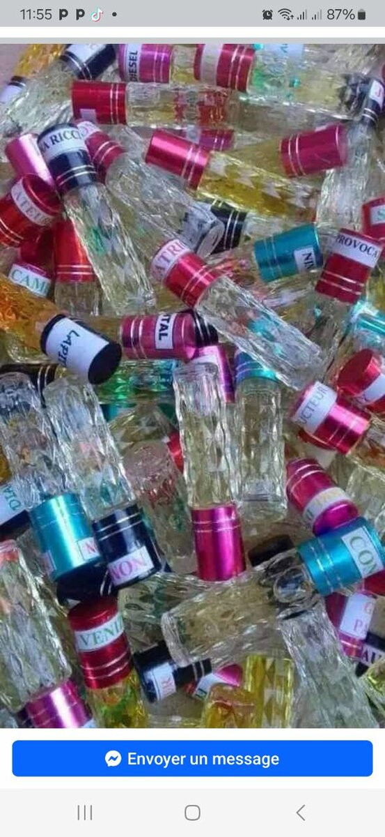 Essences pur de parfum