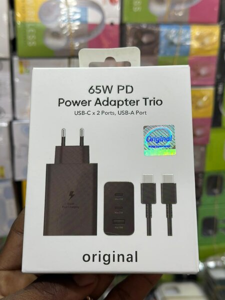 Adaptateur Secteur 65W PD Trio